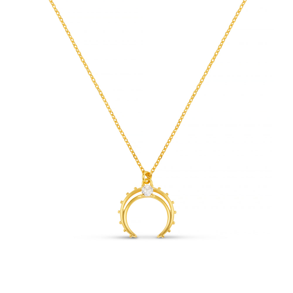 Short Necklace Default Desert Moon Horseshoe Necklace Orelia Jewellery