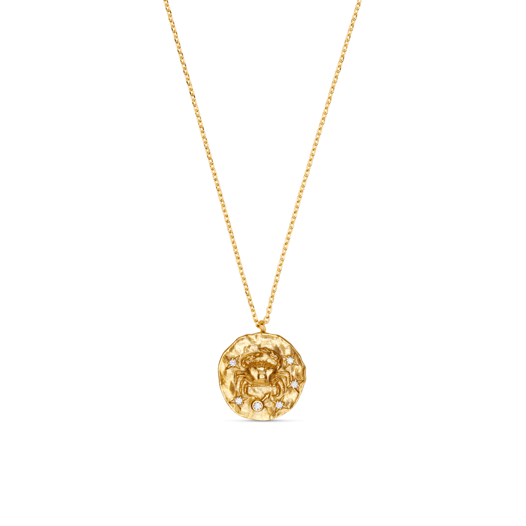 Cancer Zodiac Necklace Cancer