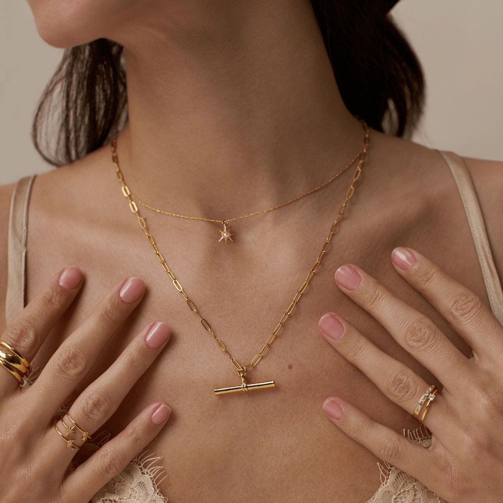 Short Necklaces July Birthstone Ruby Necklace Orelia Jewellery