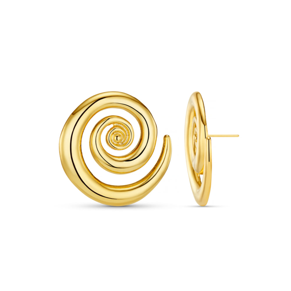 Statement Earring Default Statement Spiral Stud Earrings Orelia Jewellery