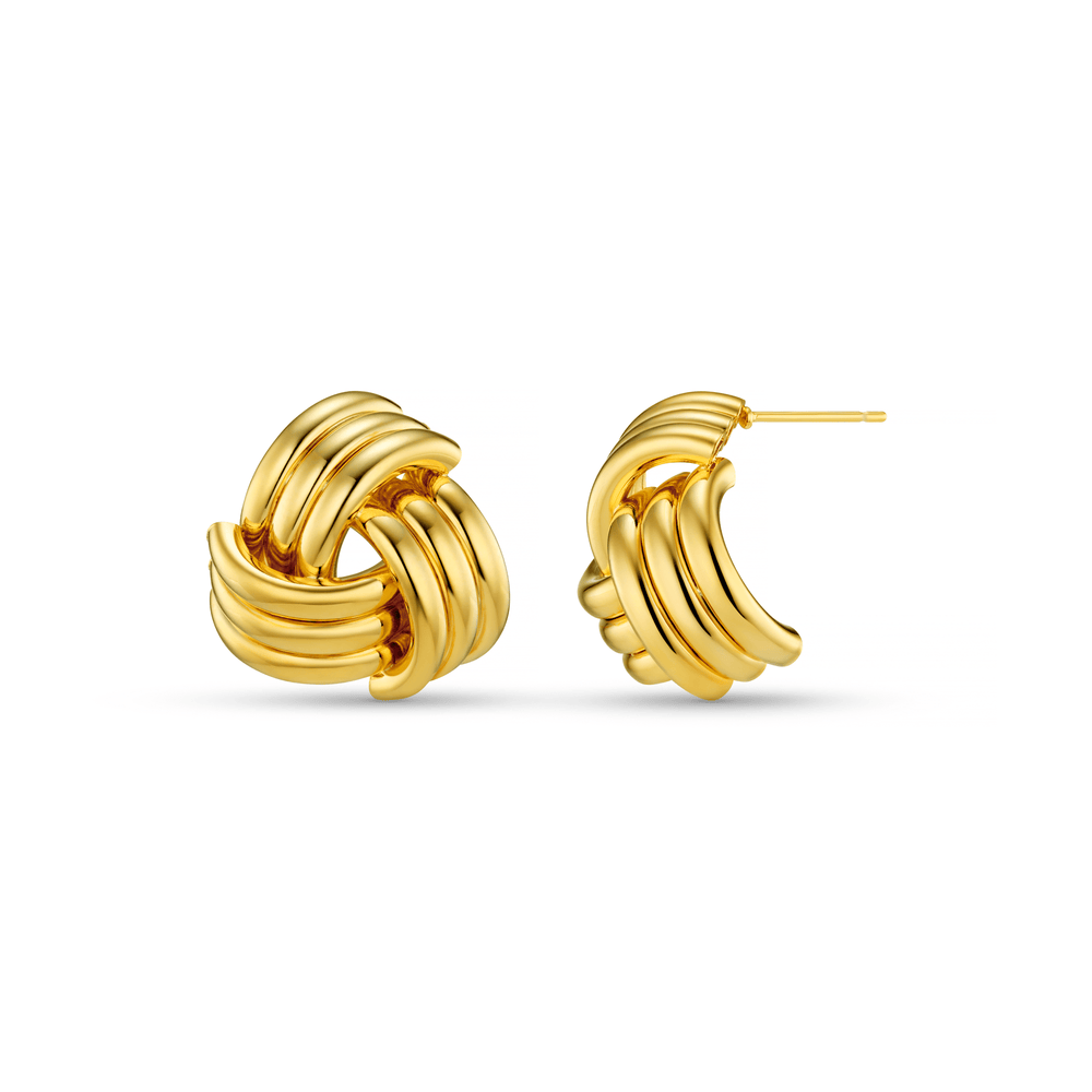 Statement Earring Interlocking Statement Stud Earrings Orelia Jewellery