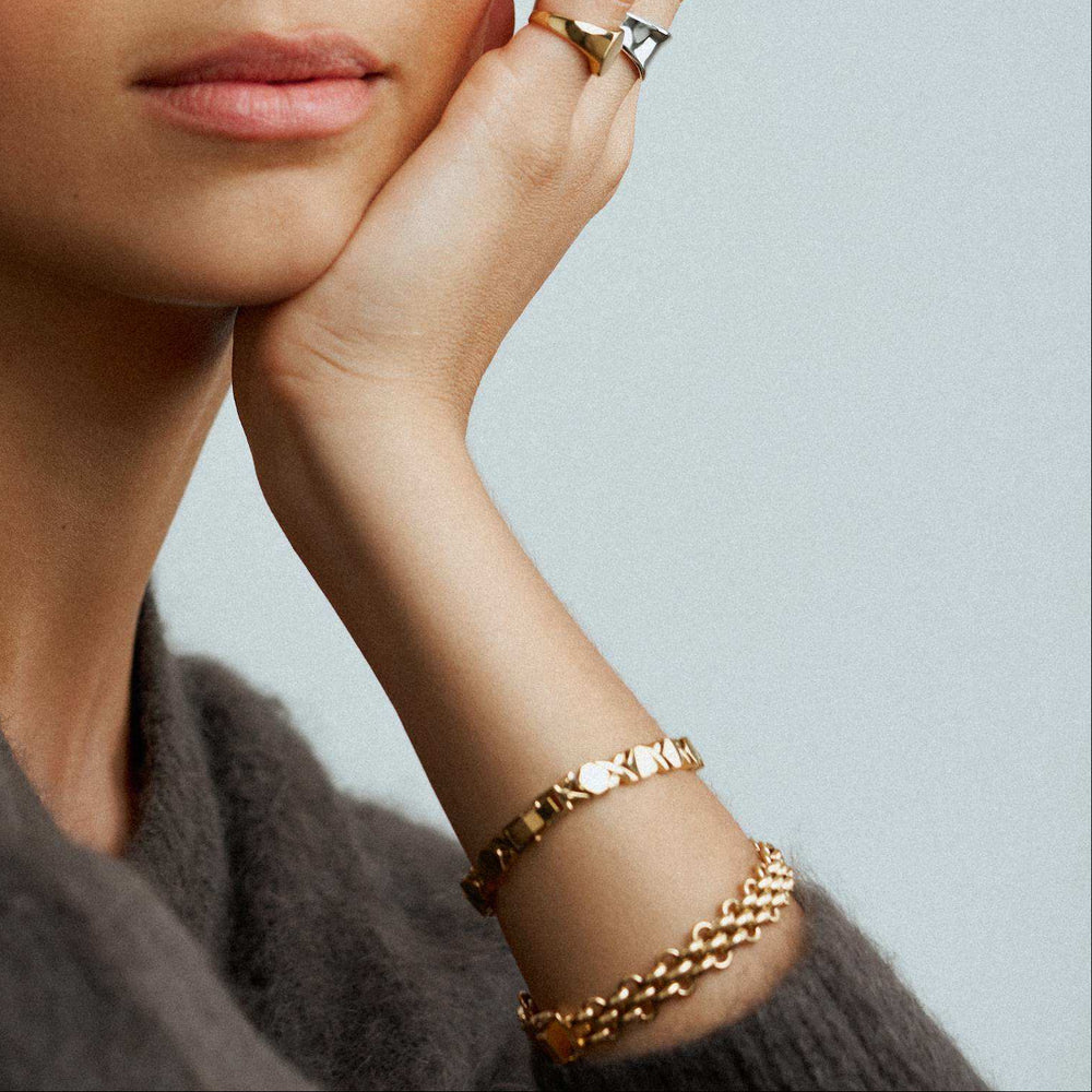 Statement Earring LUXE Statement Textured Doorknocker Earrings Orelia Jewellery
