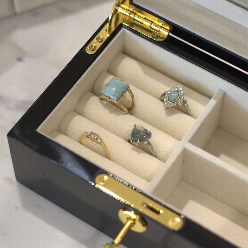 Statement Ring Default Vintage Cage Turquoise Stone Ring Orelia Jewellery