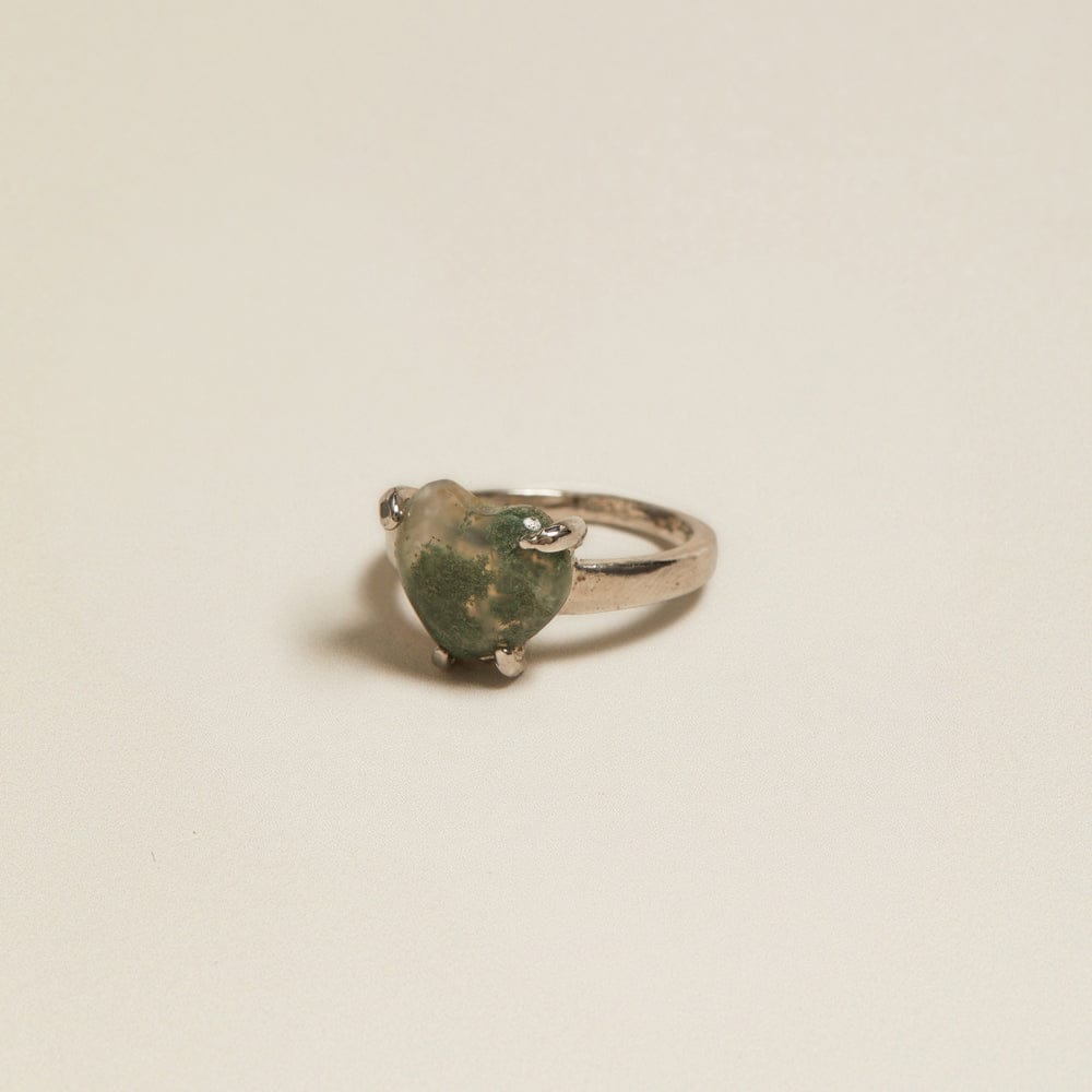 Statement Ring Default Vintage Heart Stone Ring Orelia Jewellery