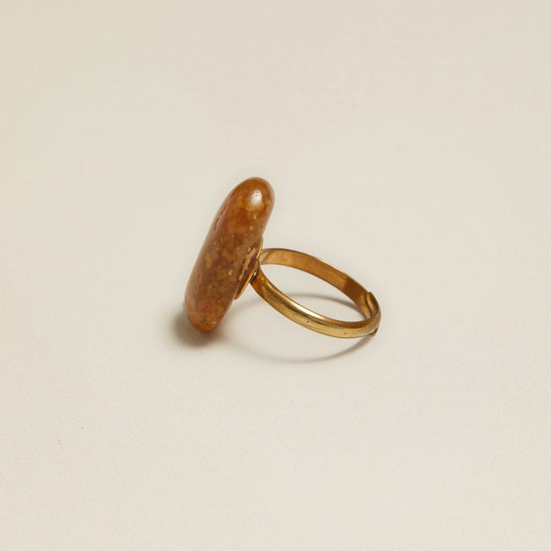 Statement Ring Default Vintage Semi-Precious Agate Stone Ring Orelia Jewellery