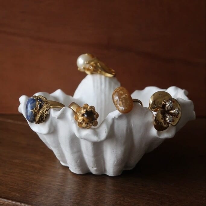 Statement Ring Default Vintage Semi-Precious Agate Stone Ring Orelia Jewellery
