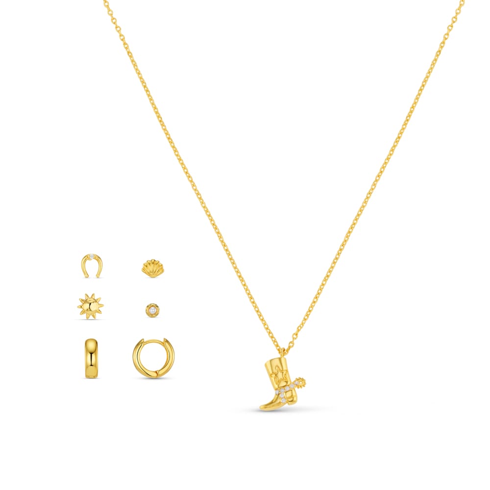 Style Sets Western Charm Earring & Necklace Jewellery Set Orelia Jewellery