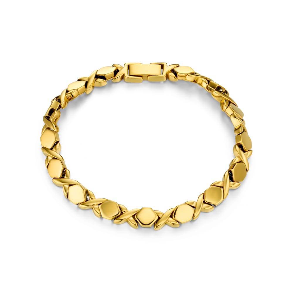 Tennis Bracelet LUXE Cross Tennis Bracelet Orelia Jewellery