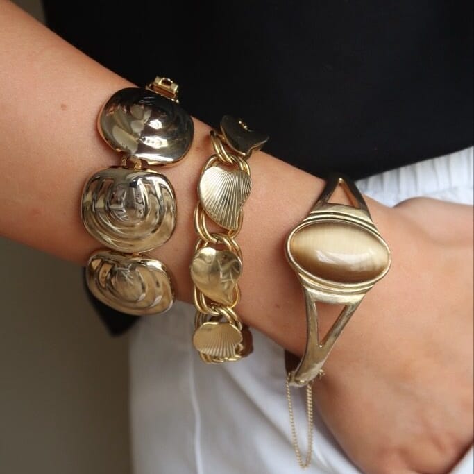 Wristwear Other Default Vintage Conch Spiral Bracelet Orelia Jewellery