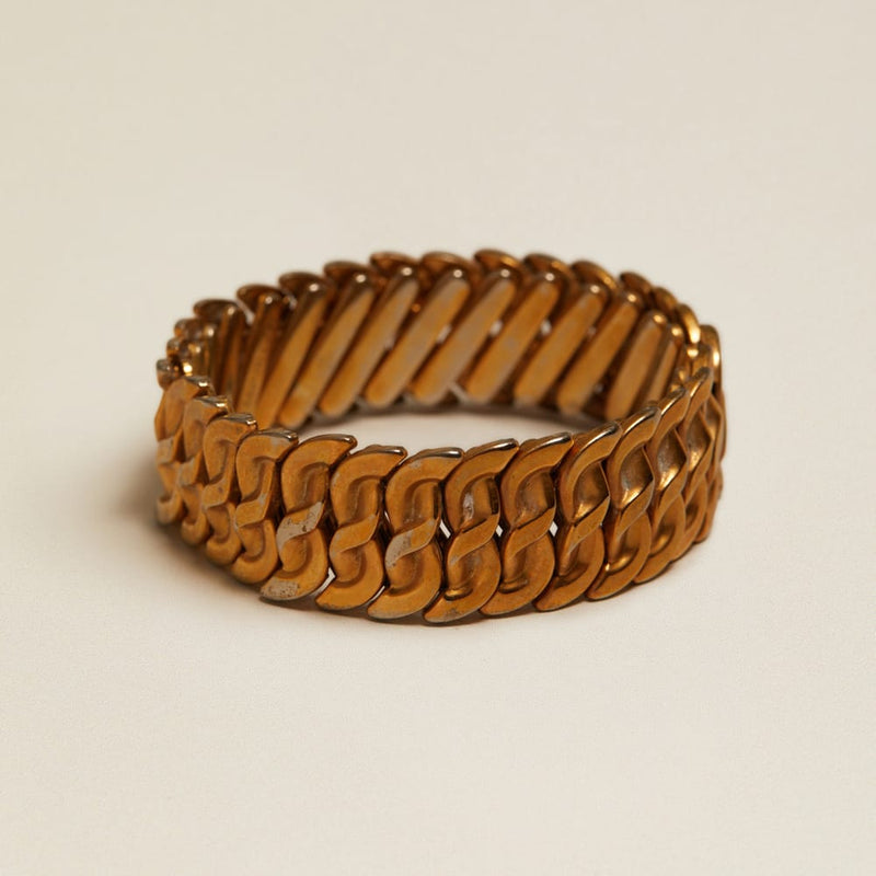 Wristwear Other Vintage Metal Stretch Bracelet Orelia Jewellery