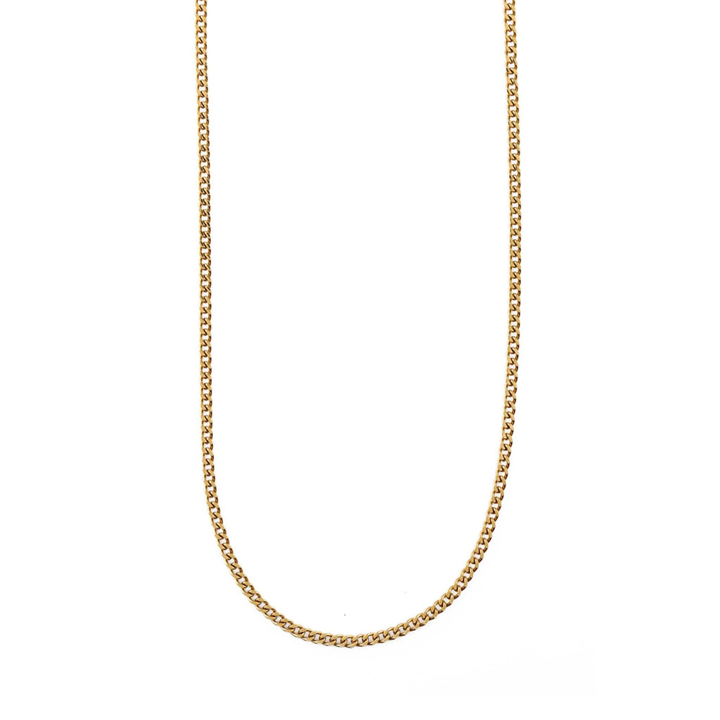 Fine Curb Chain Necklace